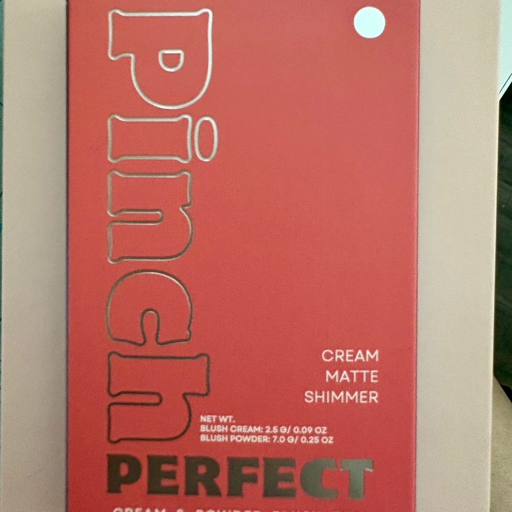 Pinch Perfect Coral Cream Matte Blush